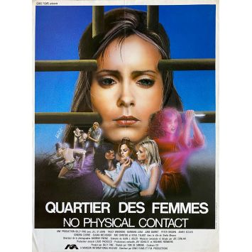 THE CONCRETE JUNGLE French Movie Poster- 15x21 in. - 1982 - Tom DeSimone, Jill St. John