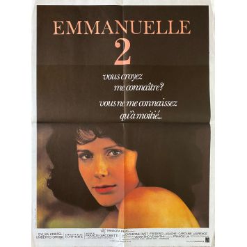 EMMANUELLE 2 French Movie Poster- 23x32 in. - 1975 - Francis Giacobetti, Sylvia Kristel