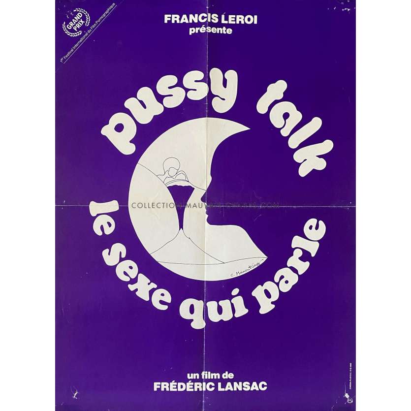 LE SEXE QUI PARLE Affiche de film- 60x80 cm. - 1975 - Claude Mulot, Pénélope Lamour