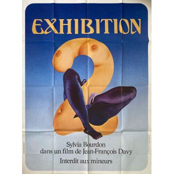 EXHIBITION 2 French Movie Poster- 47x63 in. - 1978 - Jean-FranCois Davy, Sylvia Bourdon