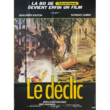 LE DECLIC Affiche de film- 120x160 cm. - 1985 - Milo Manara, Florence Guérin