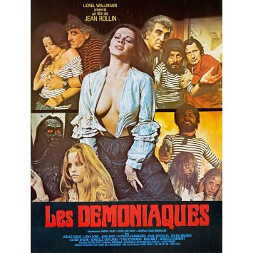LES DEMONIAQUES Dossier de presse 2p - 24x30 cm. - 1974 - Jean Rollin, Joelle Coeur