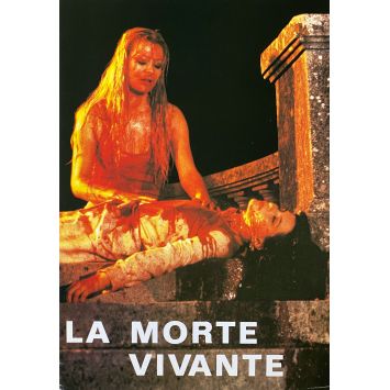LA MORTE VIVANTE Dossier de presse 4p - 21x30 cm. - 1982 - Jean Rollin, Marina Pierro