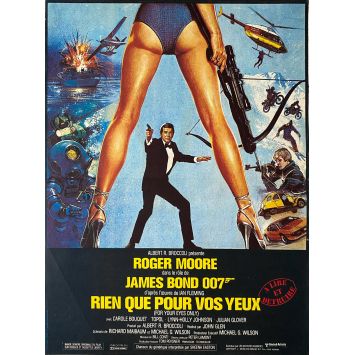 RIEN QUE POUR VOS YEUX Affiche de film- 40x54 cm. - 1981 - John Glen, Roger Moore