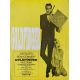 GOLDFINGER French Herald/Trade Ad 2p - 9x12 in. - 1964/R1970 - Guy Hamilton, Sean Connery