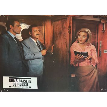 BONS BAISERS DE RUSSIE Photo de film- 22x28 cm. - 1964/R1980 - Terence Young, Sean Connery