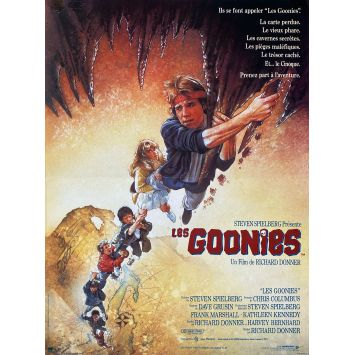 THE GOONIES Original Movie Poster- 15x21 in. - 1985 - Richard Donner, Sean Astin