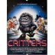 CRITTERS French Movie Poster- 15x21 in. - 1986 - Stephen Herek, Dee Wallace