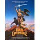 THE BEASTMASTER French Movie Poster- 15x21 in. - 1982 - Don Coscarelli, Marc Singer