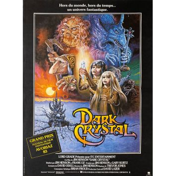 DARK CRYSTAL French Movie Poster- 15x21 in. - 1982 - Jim Henson, Franck Oz