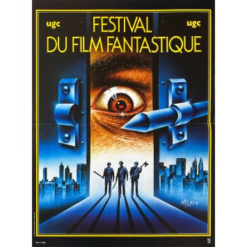 UGC FANTASY FILM FESTIVAL French Movie Poster- 15x21 in. - 1980 - Laurent Melki, Paris