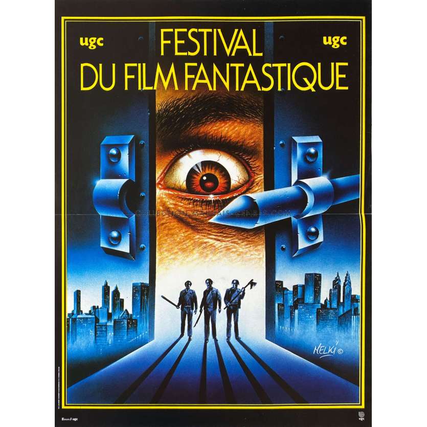 UGC FANTASY FILM FESTIVAL French Movie Poster- 15x21 in. - 1980 - Laurent Melki, Paris