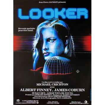 LOOKER French Movie Poster- 15x21 in. - 1981 - Michael Crichton, Albert Finney