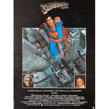 SUPERMAN French Movie Poster- 15x21 in. - 1978 - Richard Donner, Christopher Reeves