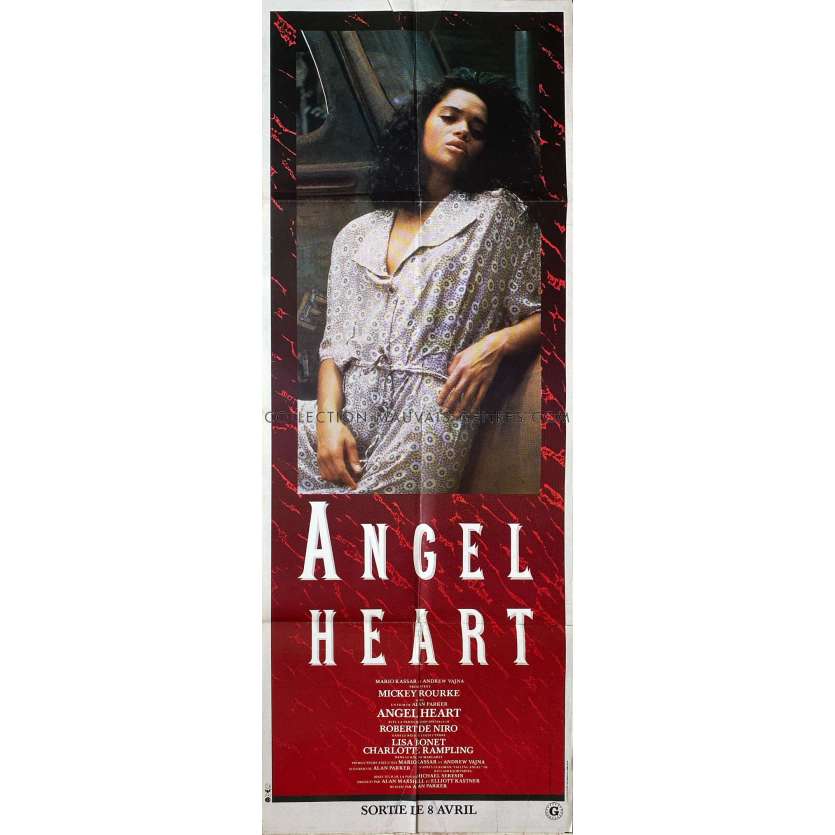 ANGEL HEART French Movie Poster Bonet Style. - 23x63 in. - 1987 - Alan Parker, Robert de Niro