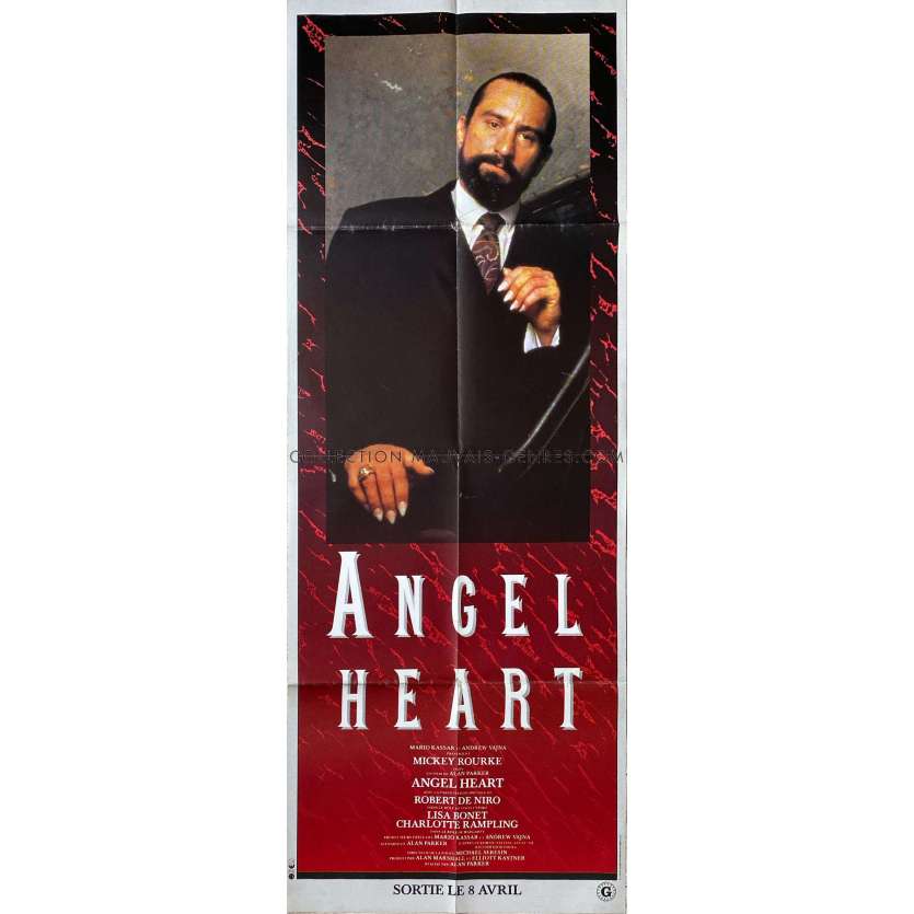ANGEL HEART French Movie Poster De Niro Style. - 23x63 in. - 1987 - Alan Parker, Robert de Niro