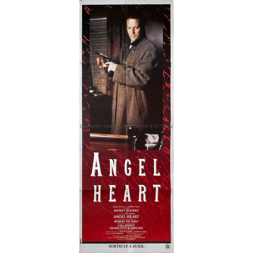 ANGEL HEART Affiche de film Rourke Style B. - 60x160 cm. - 1987 - Alan Parker, Robert de Niro