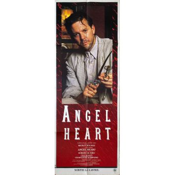 ANGEL HEART French Movie Poster Rourke Style A. - 23x63 in. - 1987 - Alan Parker, Robert de Niro