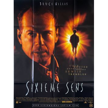 THE SIXTH SENSE French Movie Poster- 47x63 in. - 1999 - M. Night Shyamalan, Bruce Willis