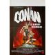 CONAN THE BARBARIAN Belgian Movie Poster- 14x21 in. - 1982 - John Milius, Arnold Schwarzenegger