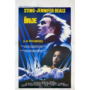 THE BRIDE Belgian Movie Poster- 14x21 in. - 1985 - Sting, Jennifer Beals