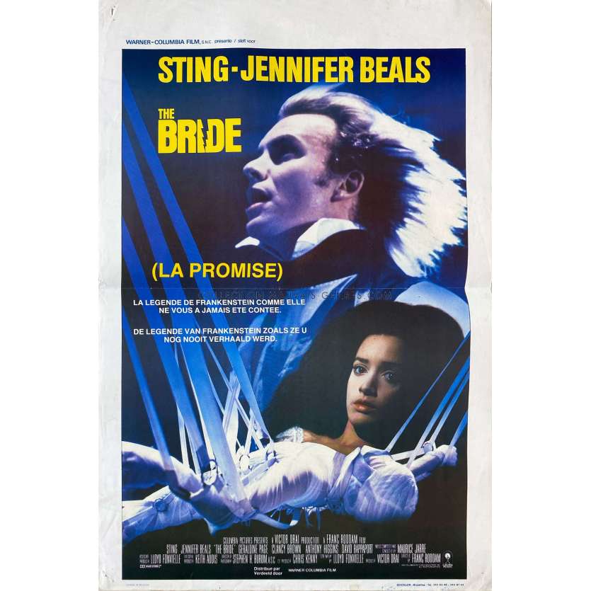 LA PROMISE Affiche de film- 35x55 cm. - 1985 - Sting, Jennifer Beals