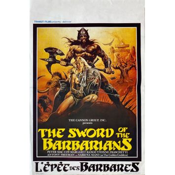 SANGRAAL Affiche de film- 35x55 cm. - 1982 - Michele Massimo Tarantini, Pietro Torrisi