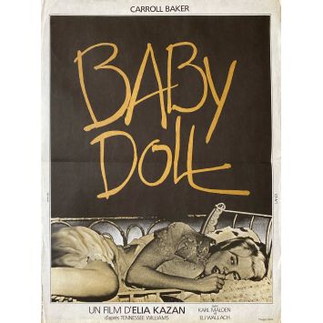 BABY DOLL LA POUPEE DE CHAIR Affiche de film- 40x54 cm. - 1956/R1970 - Elia Kazan, Karl Malden
