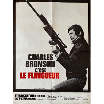 THE MECHANIC French Movie Poster- 23x32 in. - 1972 - Michael Winner, Charles Bronson