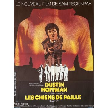 STRAW DOGS French Movie Poster- 23x32 in. - 1971 - Sam Peckinpah, Dustin Hoffman STRAW DOGS French Movie Poster- 23x32 in. - 1971 - Sam Peckinpah, Dustin Hoffman