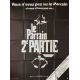 LE PARRAIN 2 Affiche de film- 120x160 cm. - 1975 - Francis Ford Coppola, Robert de Niro