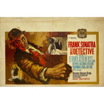 THE DETECTIVE Belgian Movie Poster- 14x21 in. - 1968 - Gordon Douglas, Frank Sinatra