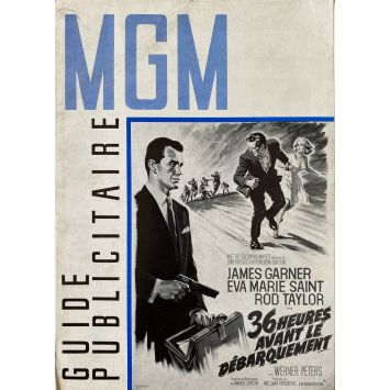 36 HEURES AVANT LE DEBARQUEMENT Dossier de presse 6p - 21x30 cm. - 1964 - George Seaton, James Garner