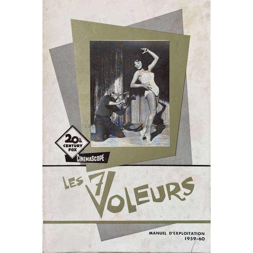 LES 7 VOLEURS Dossier de presse 8p - 16x24 cm. - 1960 - Henry Hathaway, Edward G. Robinson