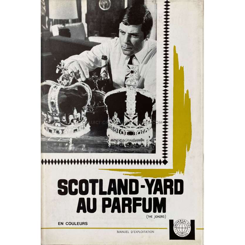 SCOTLAND YARD AU PARFUM Dossier de presse 6p - 16x24 cm. - 1967 - Michael Winner, Michael Crawford