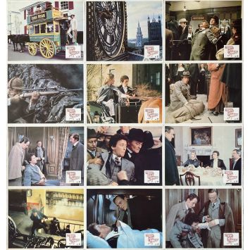 LES 39 MARCHES (1978) Photos de film x12 - 24x30 cm. - 1978 - Don Sharp, Robert Powell