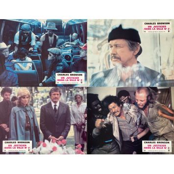 UN JUSTICIER DANS LA VILLE 2 Photos de film x4 - 21x30 cm. - 1982 - Michael Winner, Charles Bronson