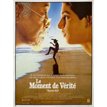 THE KARATE KID French Movie Poster- 15x21 in. - 1984 - John G. Avildsen, Ralph Macchio