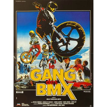 BMX BANDITS French Movie Poster- 15x21 in. - 1983 - Brian Trenchard-Smith, David Argue