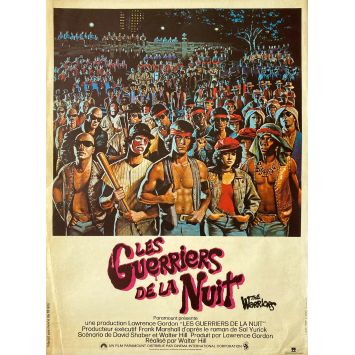 THE WARRIORS French Movie Poster- 15x21 in. - 1979 - Walter Hill, Michael Beck