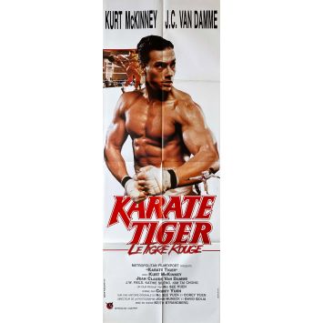 NO RETREAT, NO SURRENDER French Movie Poster- 23x63 in. - 1986 - Corey Yuen, Jean-Claude Van Damme