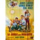 LA JUNGLE AUX DIAMANTS Affiche de film- 120x160 cm. - 1968 - Delmert Mann, James Garner