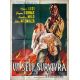 UN SEUL SURVIVRA Affiche de film- 120x160 cm. - 1959 - Adelchi Bianchi, Virna Lisi