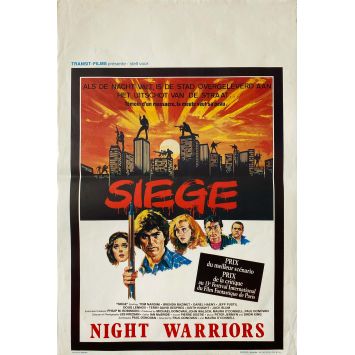SELF DEFENSE Belgian Movie Poster- 14x21 in. - 1983 - Paul Donovan, Tom Nardini