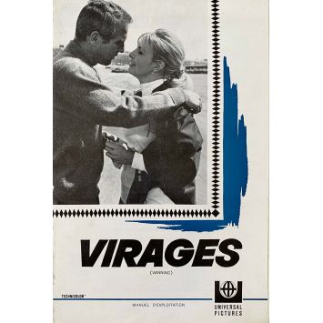 VIRAGES Dossier de presse 6p - 16x24 cm. - 1969 - James Goldstone, Paul Newman