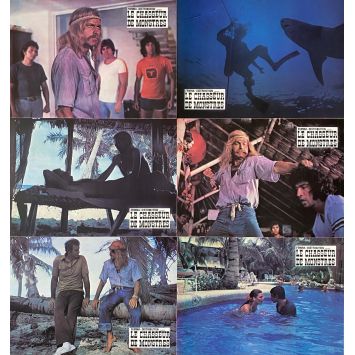 LE CHASSEUR DE MONSTRES Photos de film x6 - 22x28 cm. - 1979 - Enzo G. Castellari, Franco Nero