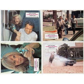L'EPREUVE DE FORCE Photos de film x4 - 22x28 cm. - 1977 - Clint Eastwood, Sondra Locke
