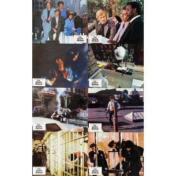 LES 4 MALFRATS Photos de film x8 - 22x28 cm. - 1972 - Peter Yates, Robert Redford