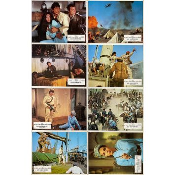 LES BAROUDEURS Photos de film x8 jeu B - 22x28 cm. - 1970 - Peter Collinson, Tony Curtis
