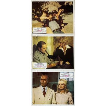 L'EVADE Photos de film x3 - 22x28 cm. - 1975 - Tom Gries, Charles Bronson